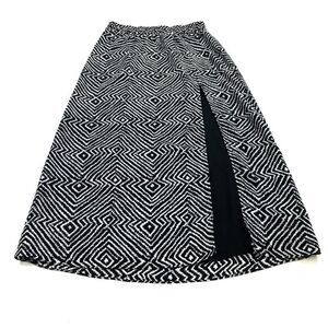 Michael Kors Graphic Print Maxi Skirt